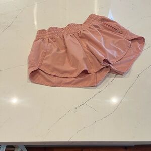 lululemon athletica Blush Pink Athletic Shorts